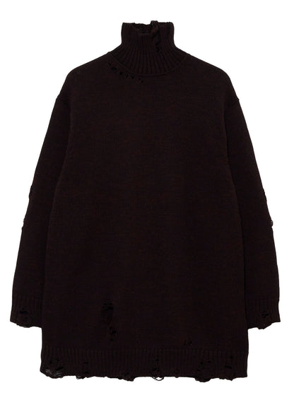 5G 3PLY SINGLE JERSEY  HIGH NECK PO