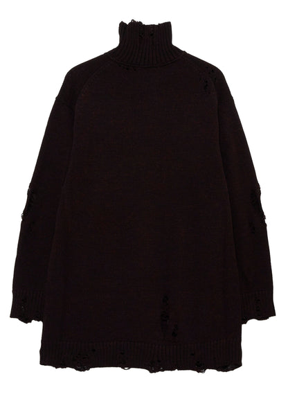 5G 3PLY SINGLE JERSEY  HIGH NECK PO