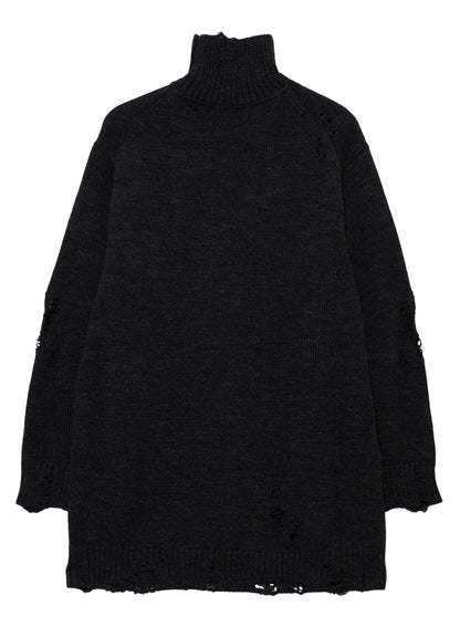 5G 3PLY SINGLE JERSEY  HIGH NECK PO