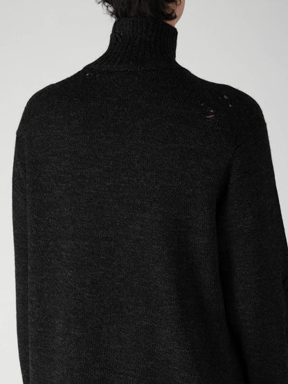 5G 3PLY SINGLE JERSEY  HIGH NECK PO