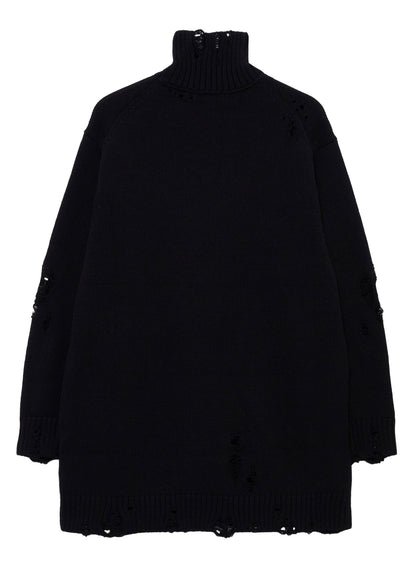 5G 3PLY SINGLE JERSEY  HIGH NECK PO