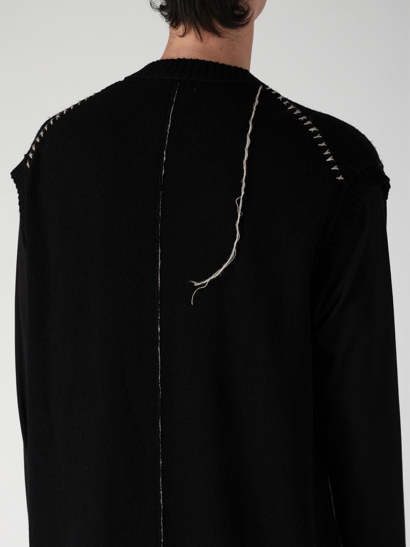SINGLE JERSEY+EMBROIDERY EMBROIDERY ROUND NECK VEST