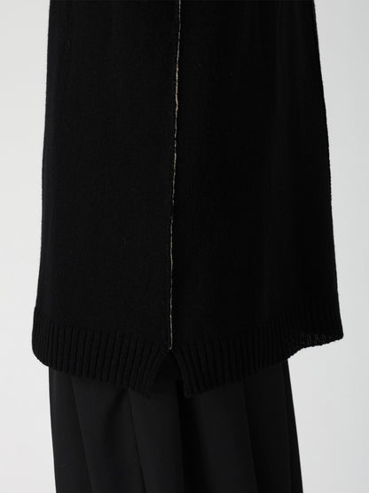 SINGLE JERSEY+EMBROIDERY EMBROIDERY ROUND NECK VEST