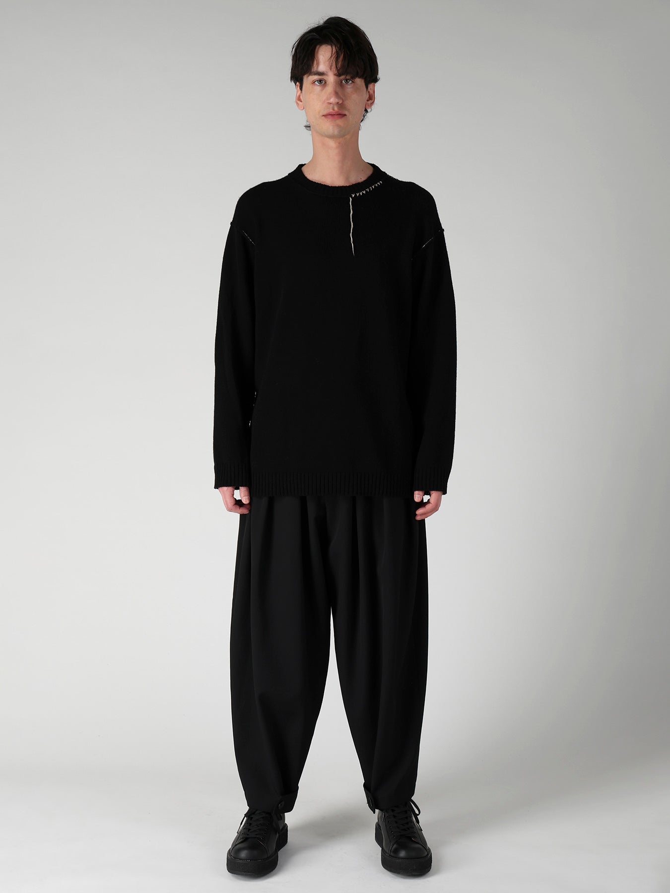 SINGLE JERSEY+EMBROIDERY EMBROIDERY ROUND NECK PO