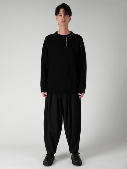 SINGLE JERSEY+EMBROIDERY EMBROIDERY ROUND NECK PO