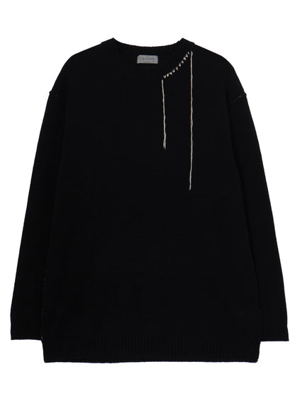 SINGLE JERSEY+EMBROIDERY EMBROIDERY ROUND NECK PO