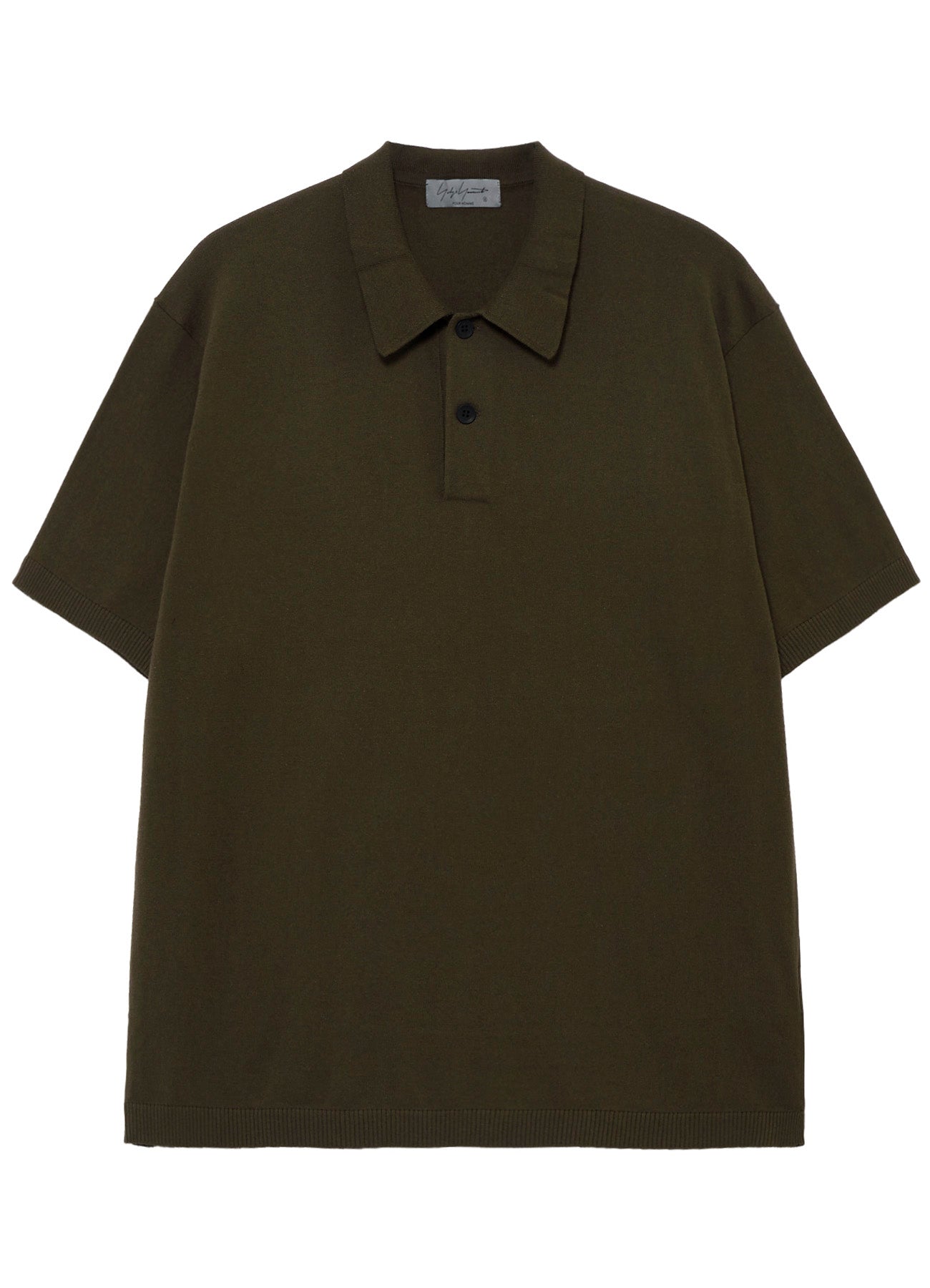 COTTON JERSEY KNIT POLO SHIRT