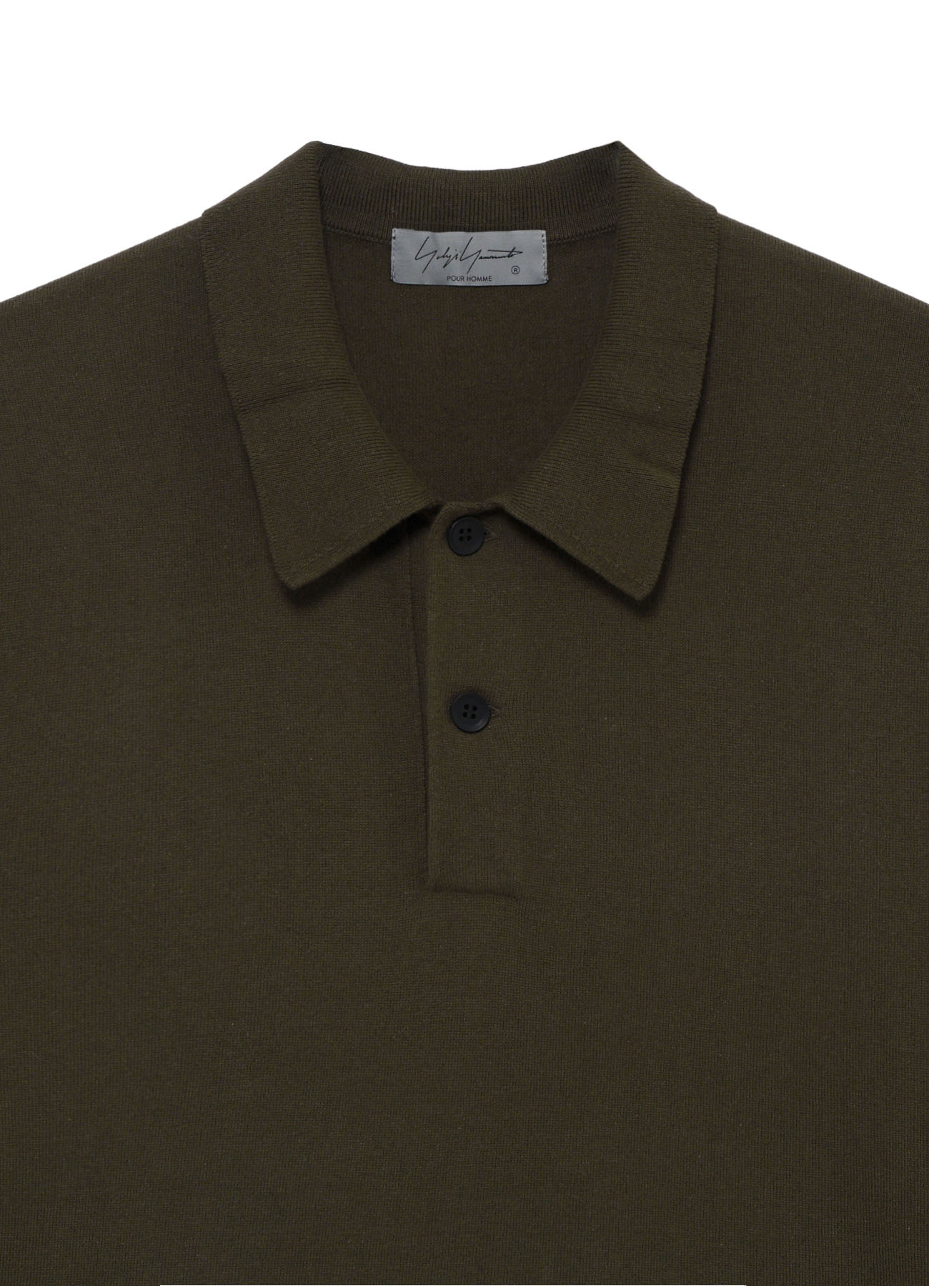 COTTON JERSEY KNIT POLO SHIRT