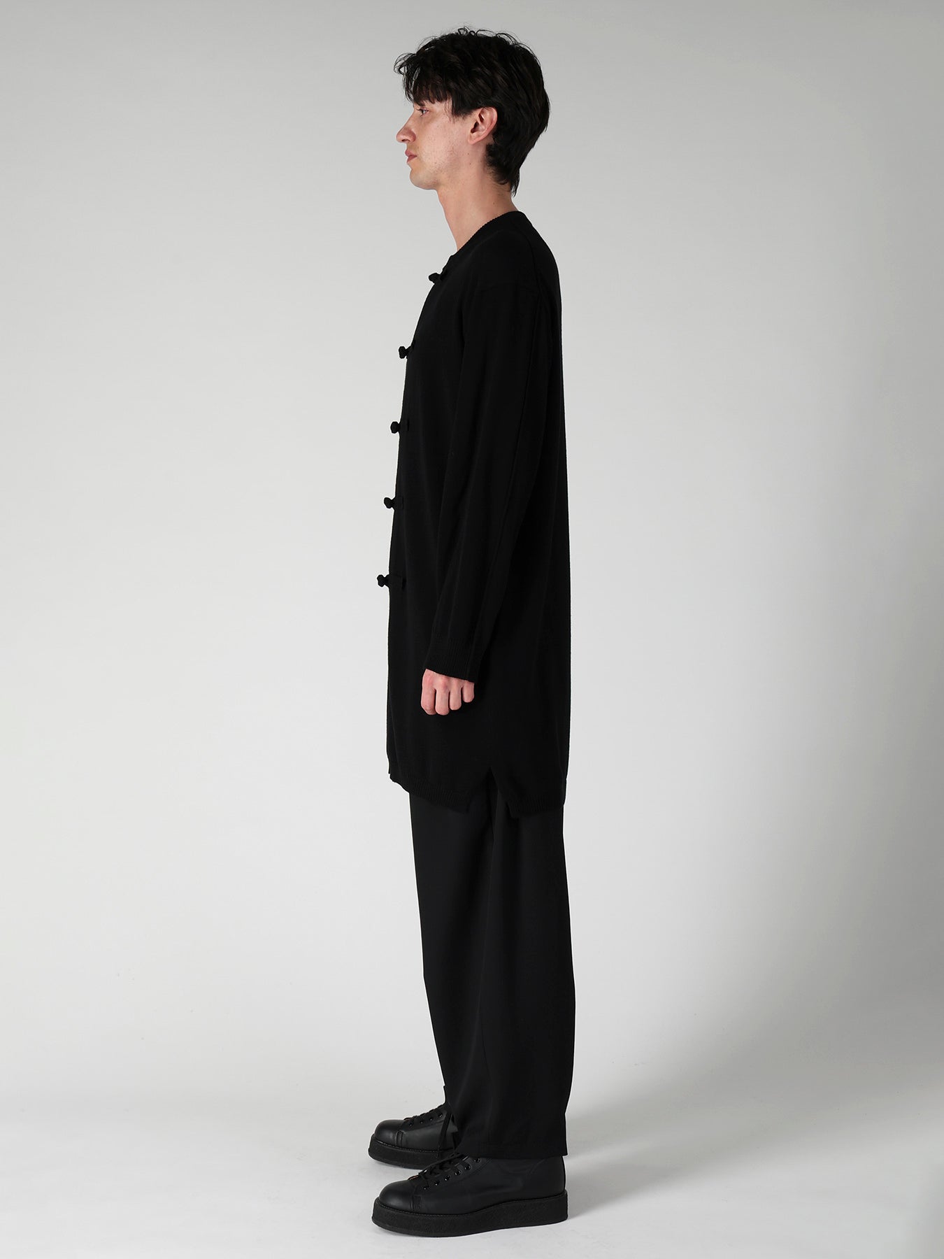 SINGLE JERSEY+CHINA BUTTON CHINA BUTTON ROUND NECK CD