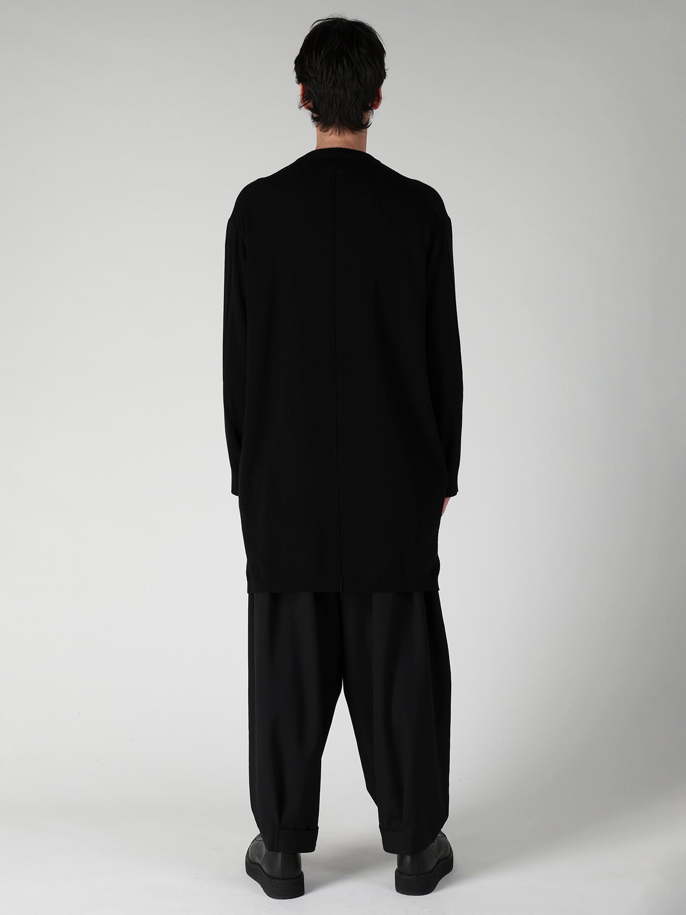 KIYOSHI RYUJIN25 ジャージ BLACK L SINGLE JERSEY+CHINA BUTTON CHINA BUTTON ROUND NECK CD – THE SHOP