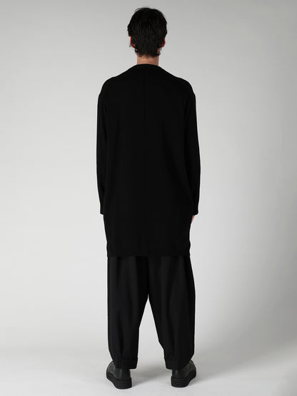 SINGLE JERSEY+CHINA BUTTON CHINA BUTTON ROUND NECK CD