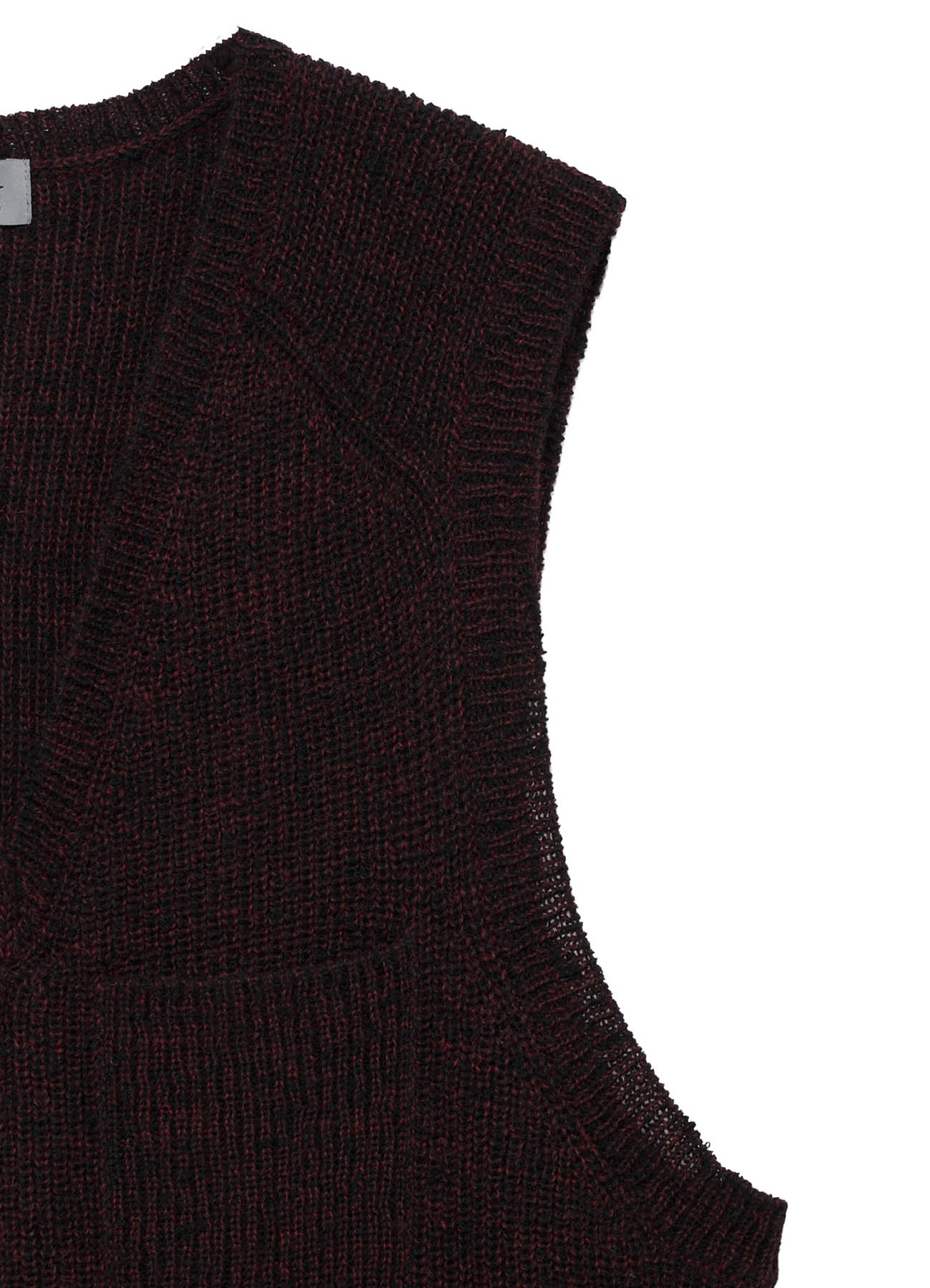 PARALLELED HALF CARDIGAN POCKET DETAIL ZIP VEST – THE SHOP YOHJI