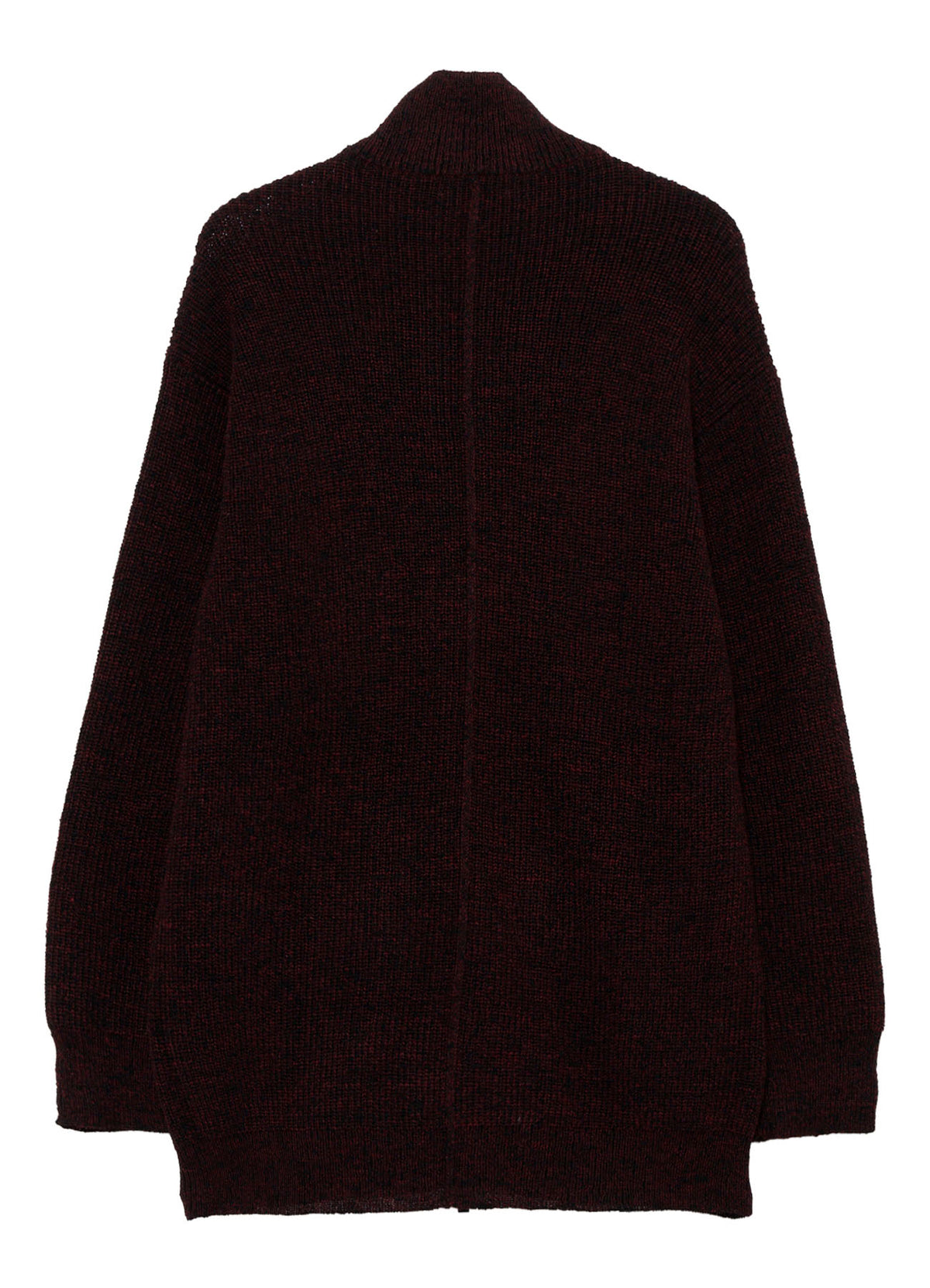 PARALLELED HALF CARDIGAN POCKET DETAIL ZIP BLOUZON