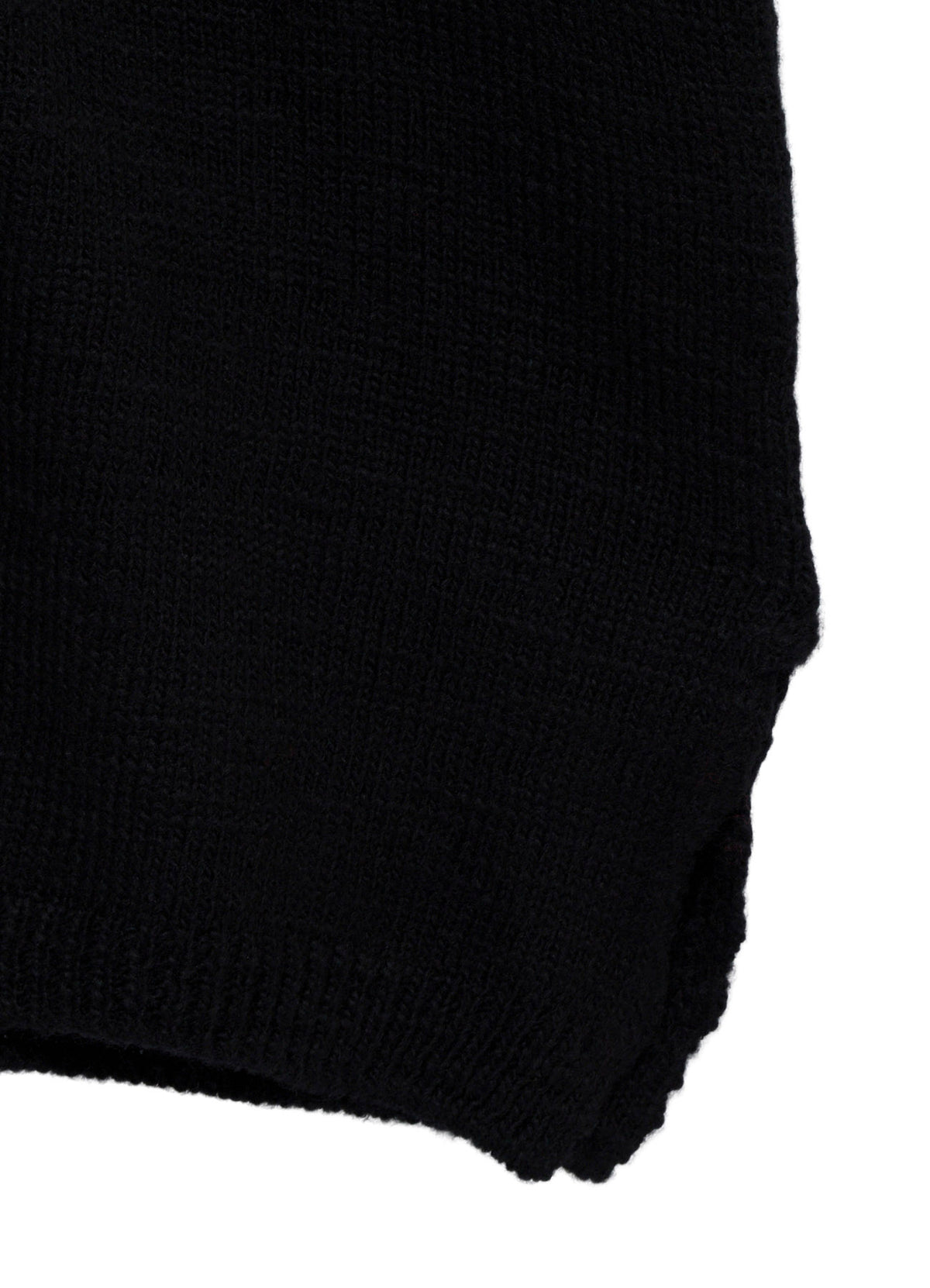 SINGLE JERSEY SHOULDER EPAULET HIGH NECK LONG CD