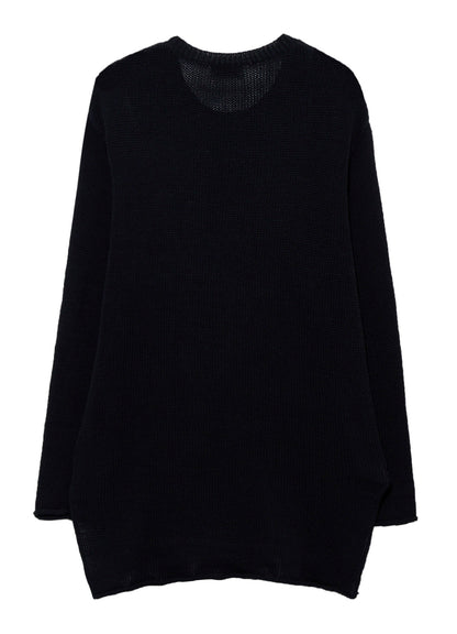 SPIDER WEB INTARSIA KNIT