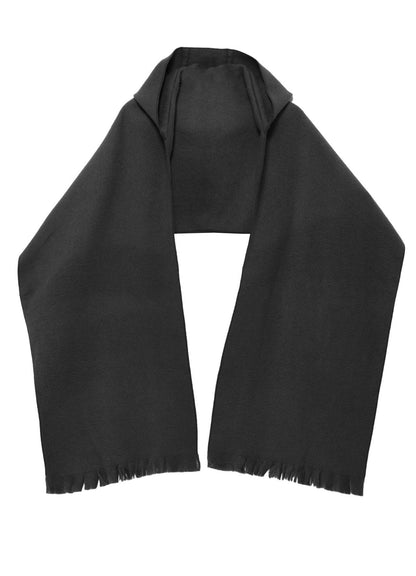 MILLED WOOL HOOD STOLE
