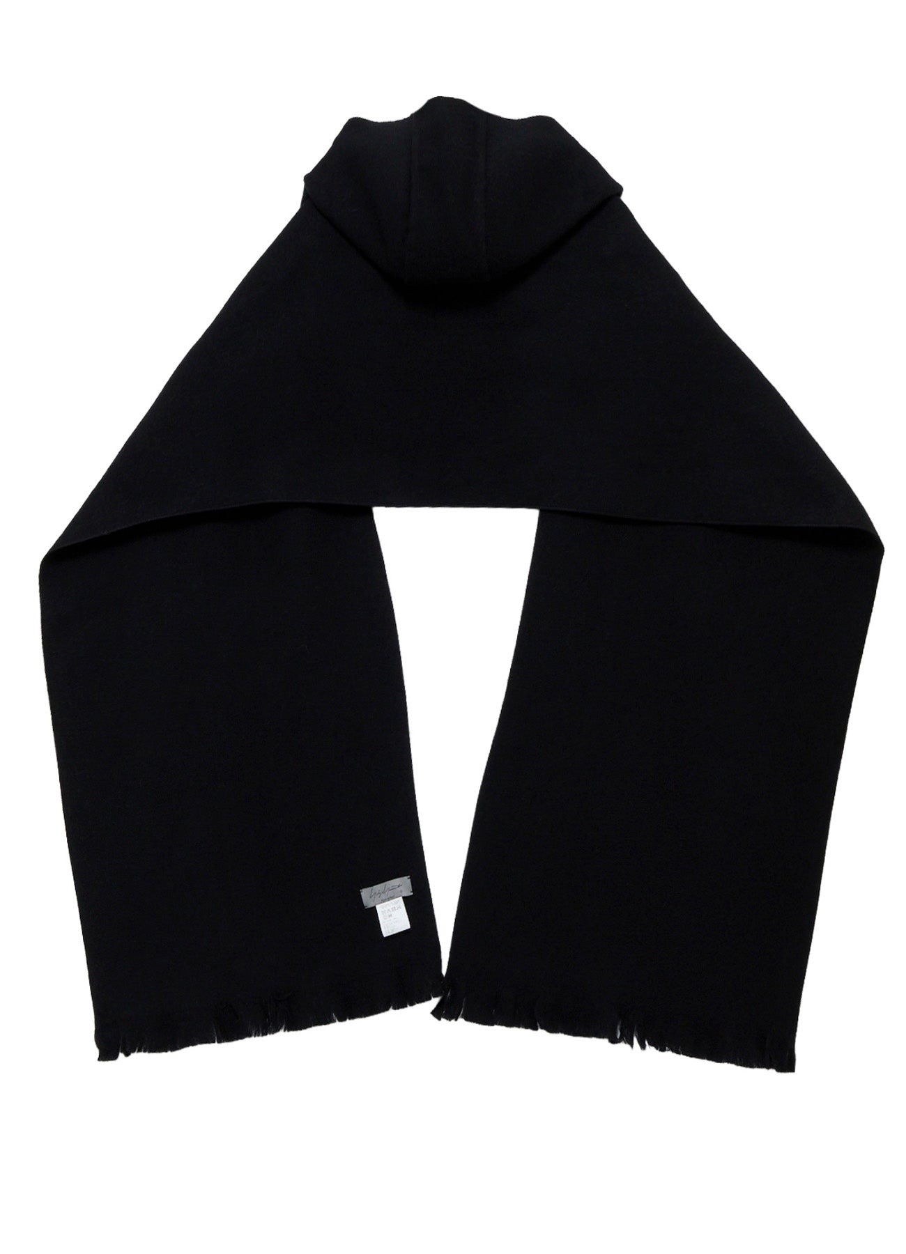 MILLED WOOL HOOD STOLE – THE SHOP YOHJI YAMAMOTO