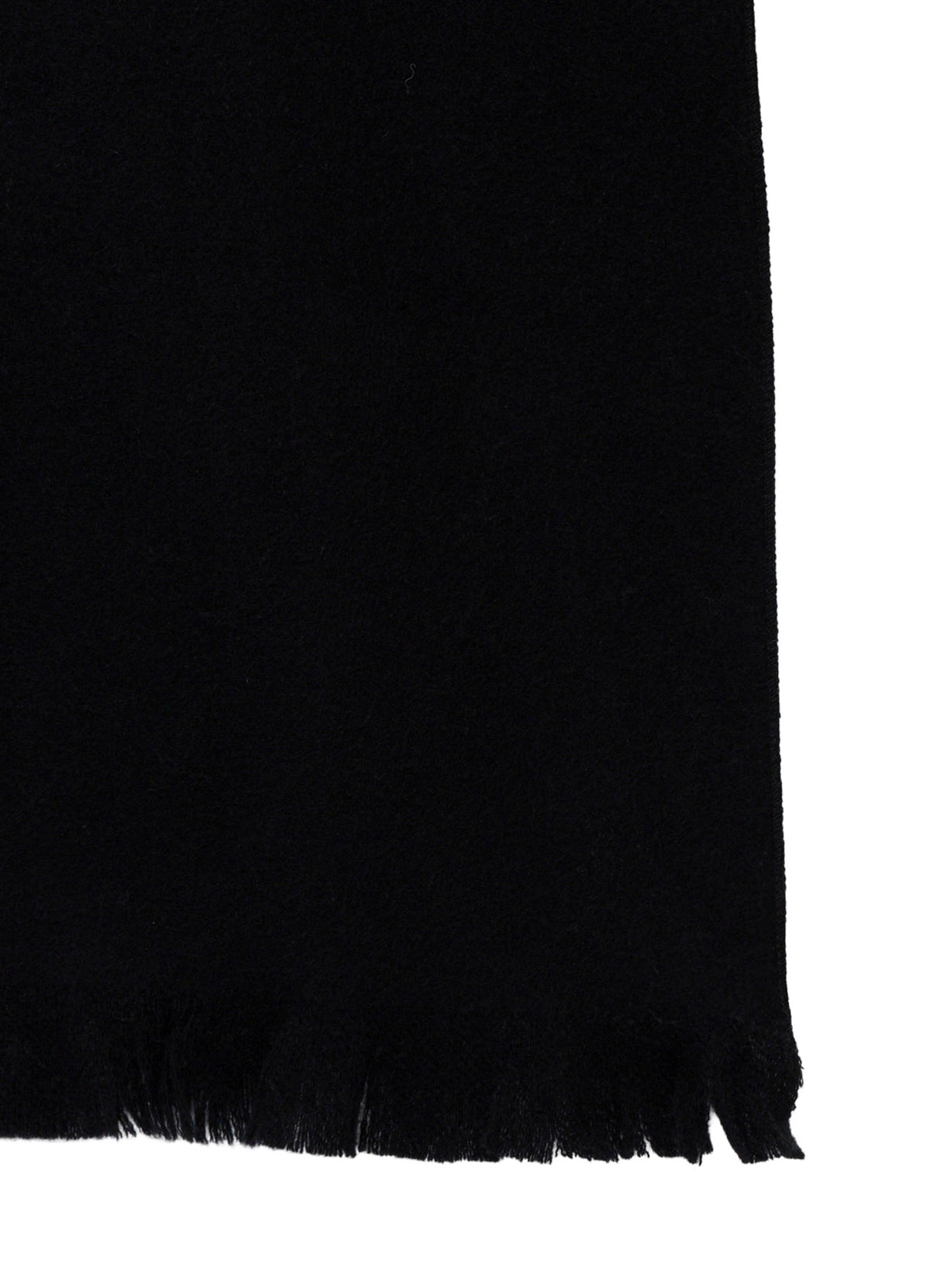 MILLED WOOL HOOD STOLE