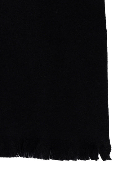 MILLED WOOL HOOD STOLE