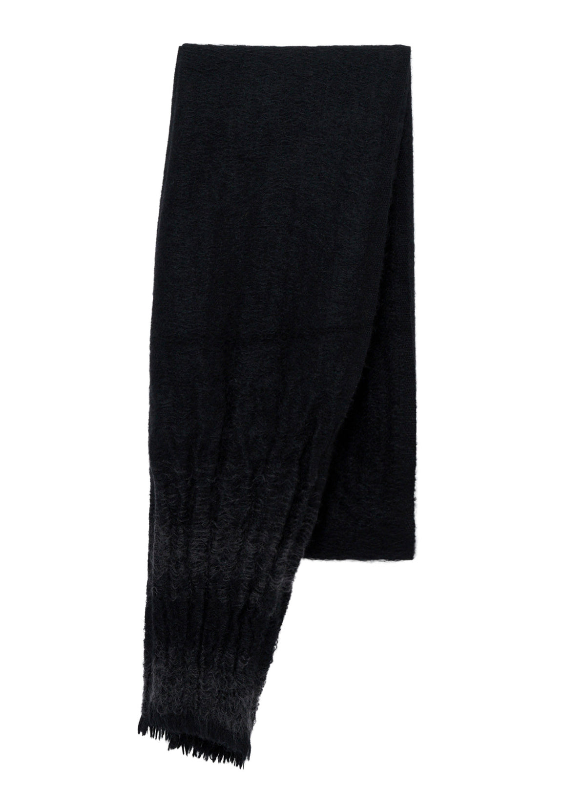 W/KID MOHAIR GATHER STRIPE STOLE