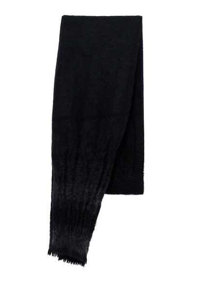 W/KID MOHAIR GATHER STRIPE STOLE