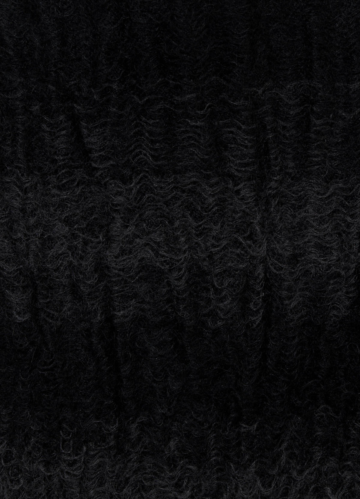 W/KID MOHAIR GATHER STRIPE STOLE