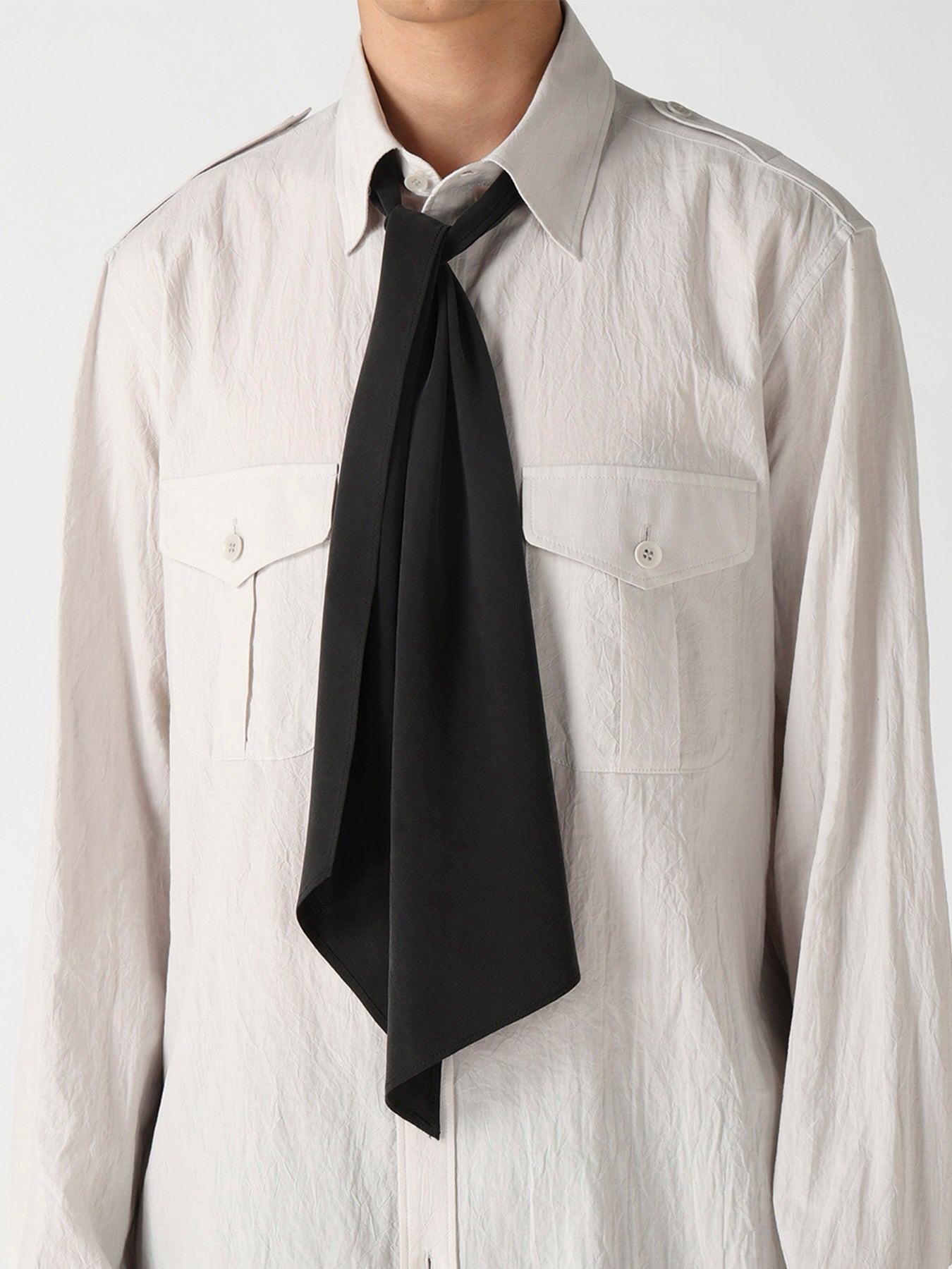 20MOMME DE CHINE SUEDE TUMBLER SCARF