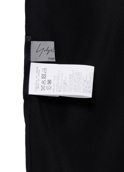 SILK 18MOMME CREPE DE CHINE SCARF