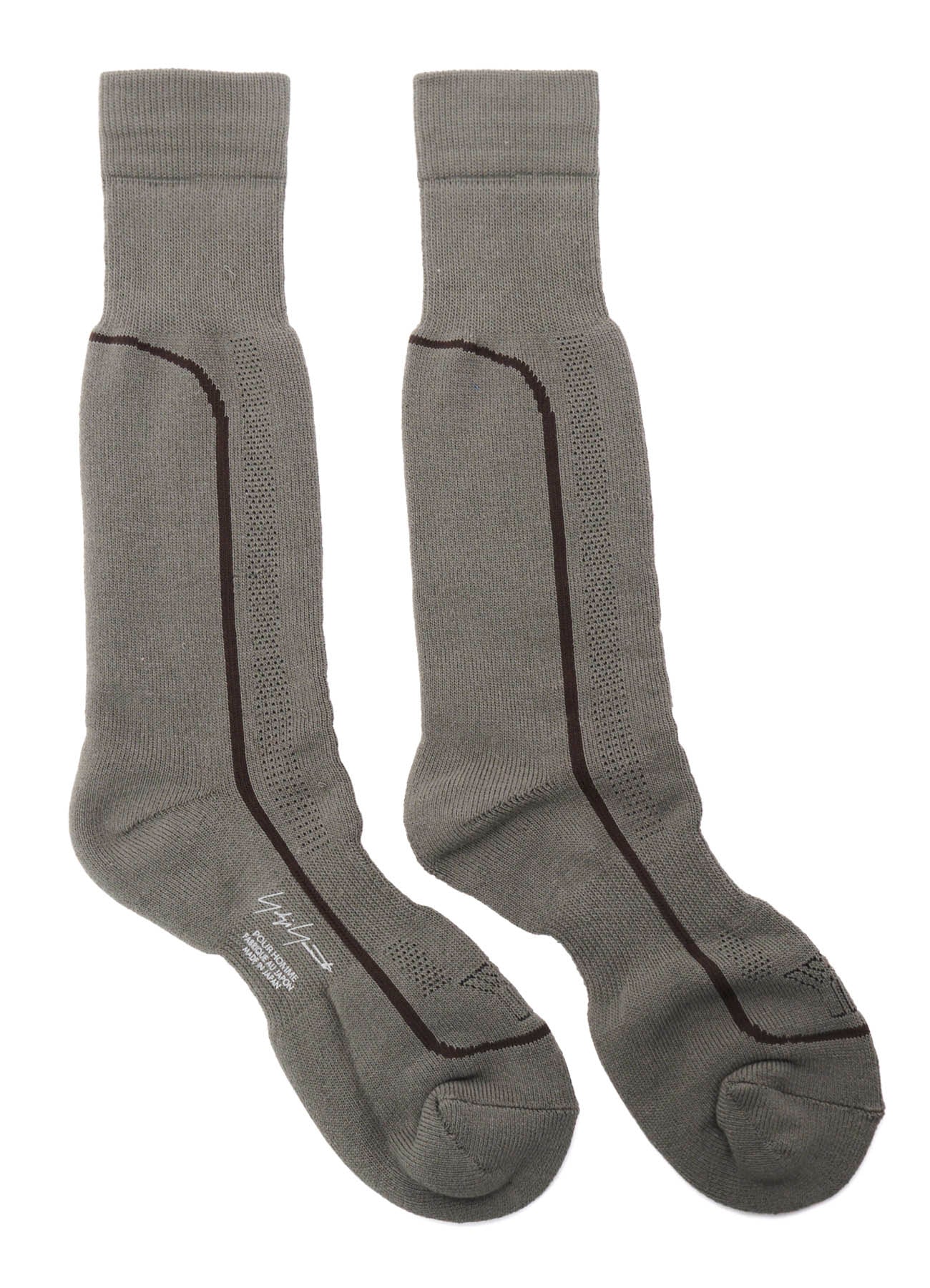 C/AC YARN DYED PILE MILITARY SOCKS
