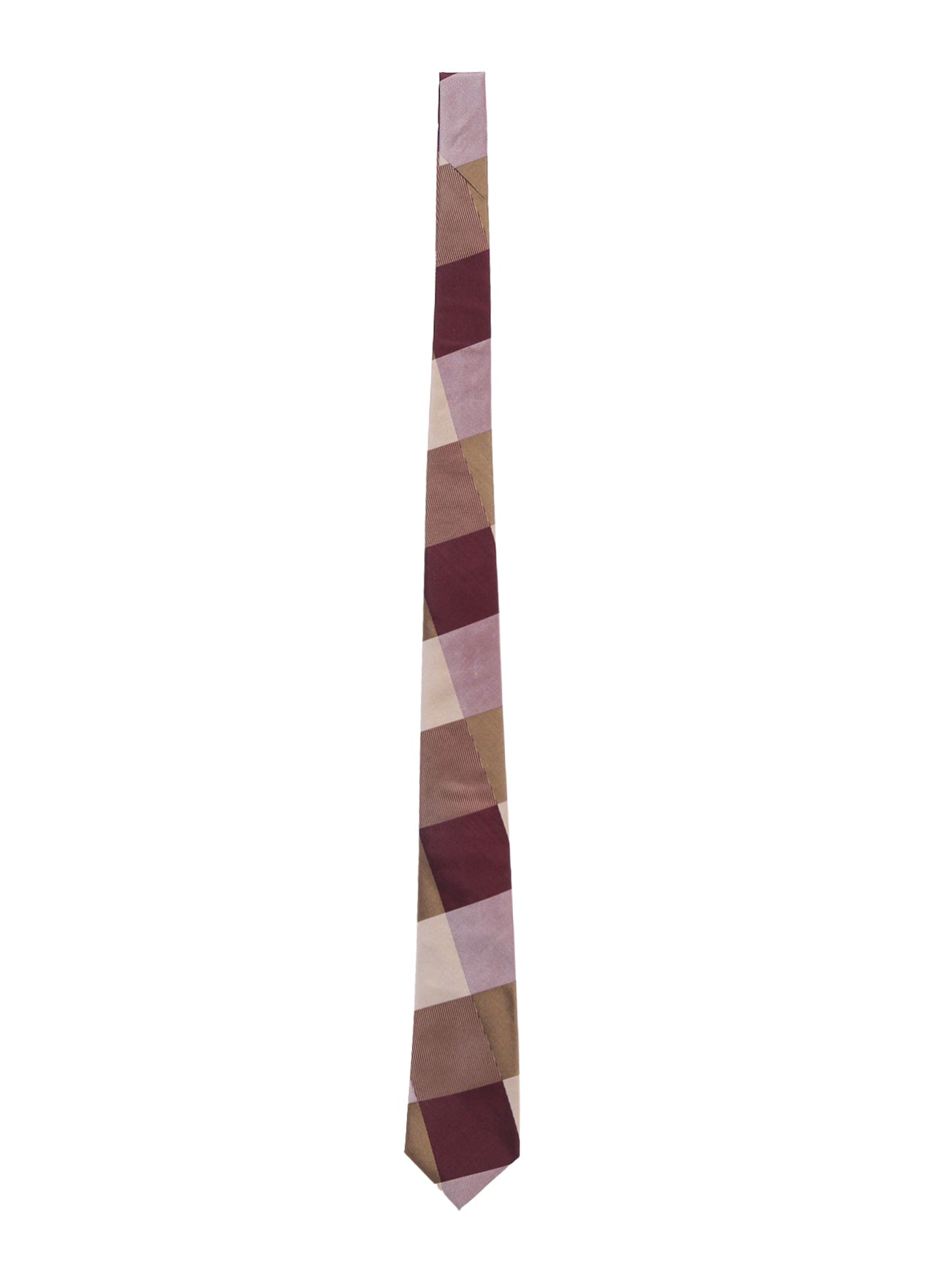 BLOCK PLAID JQ DERBY TIE A