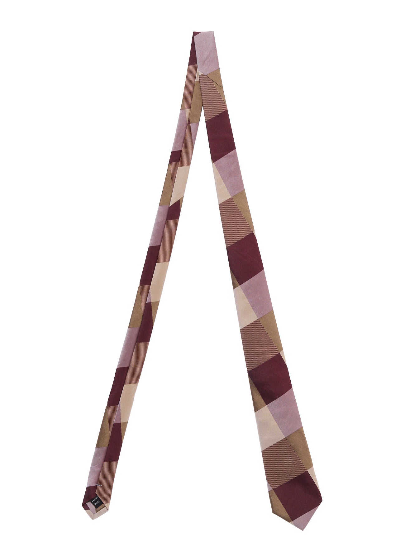 BLOCK PLAID JQ DERBY TIE A