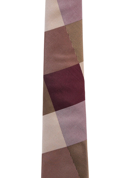 BLOCK PLAID JQ DERBY TIE A