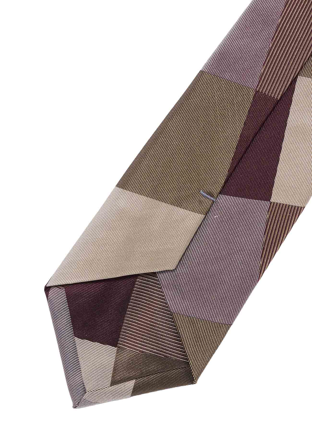 BLOCK PLAID JQ DERBY TIE A