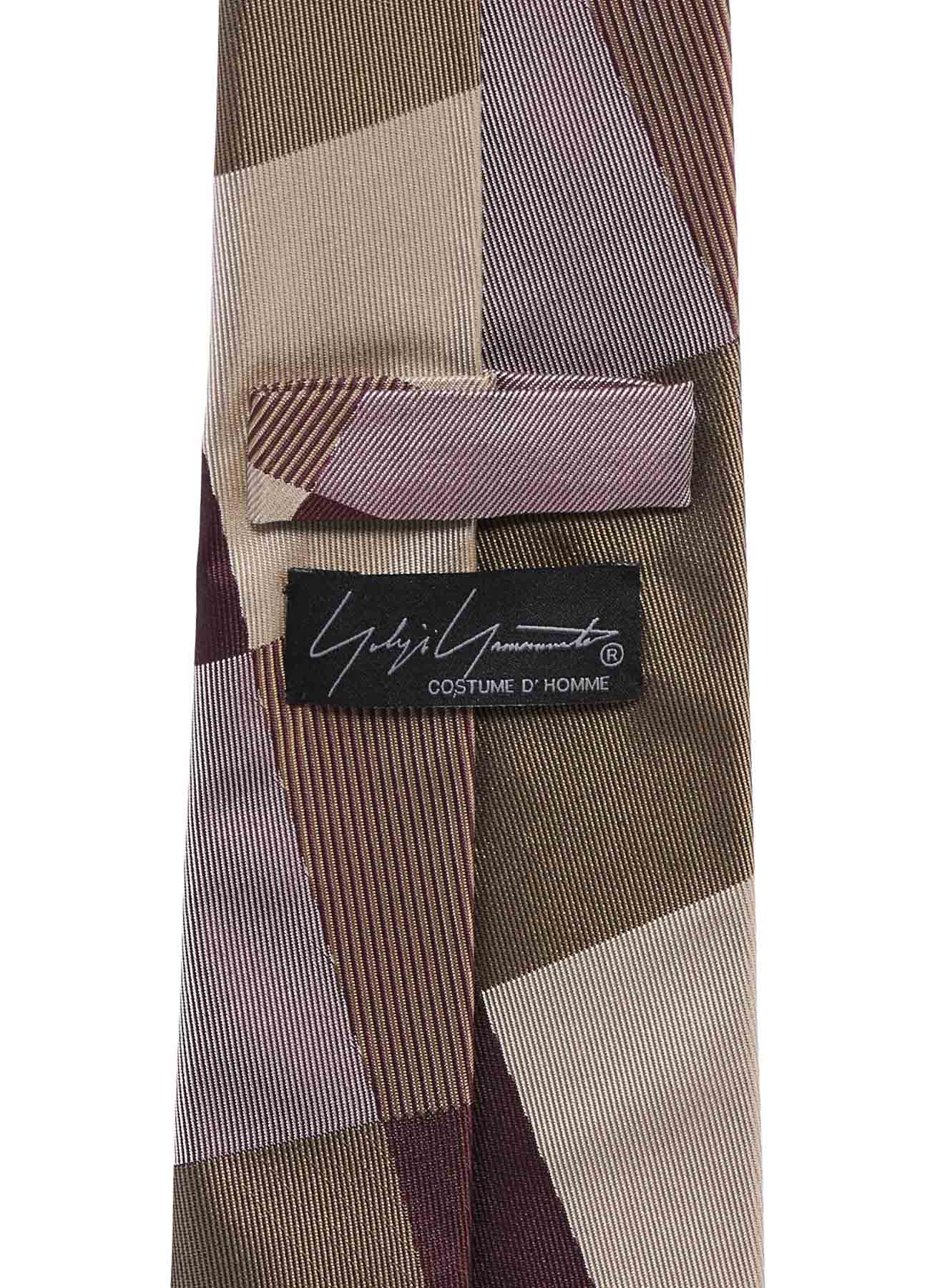 BLOCK PLAID JQ DERBY TIE A