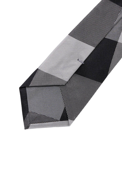 BLOCK PLAID JQ DERBY TIE A