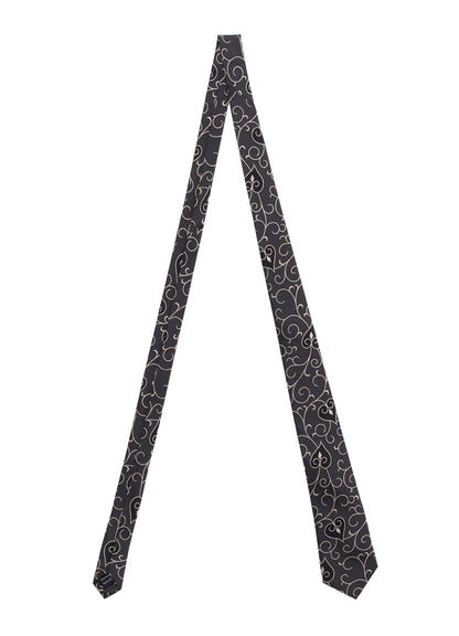 HEART SCROLL JQ DERBY TIE B