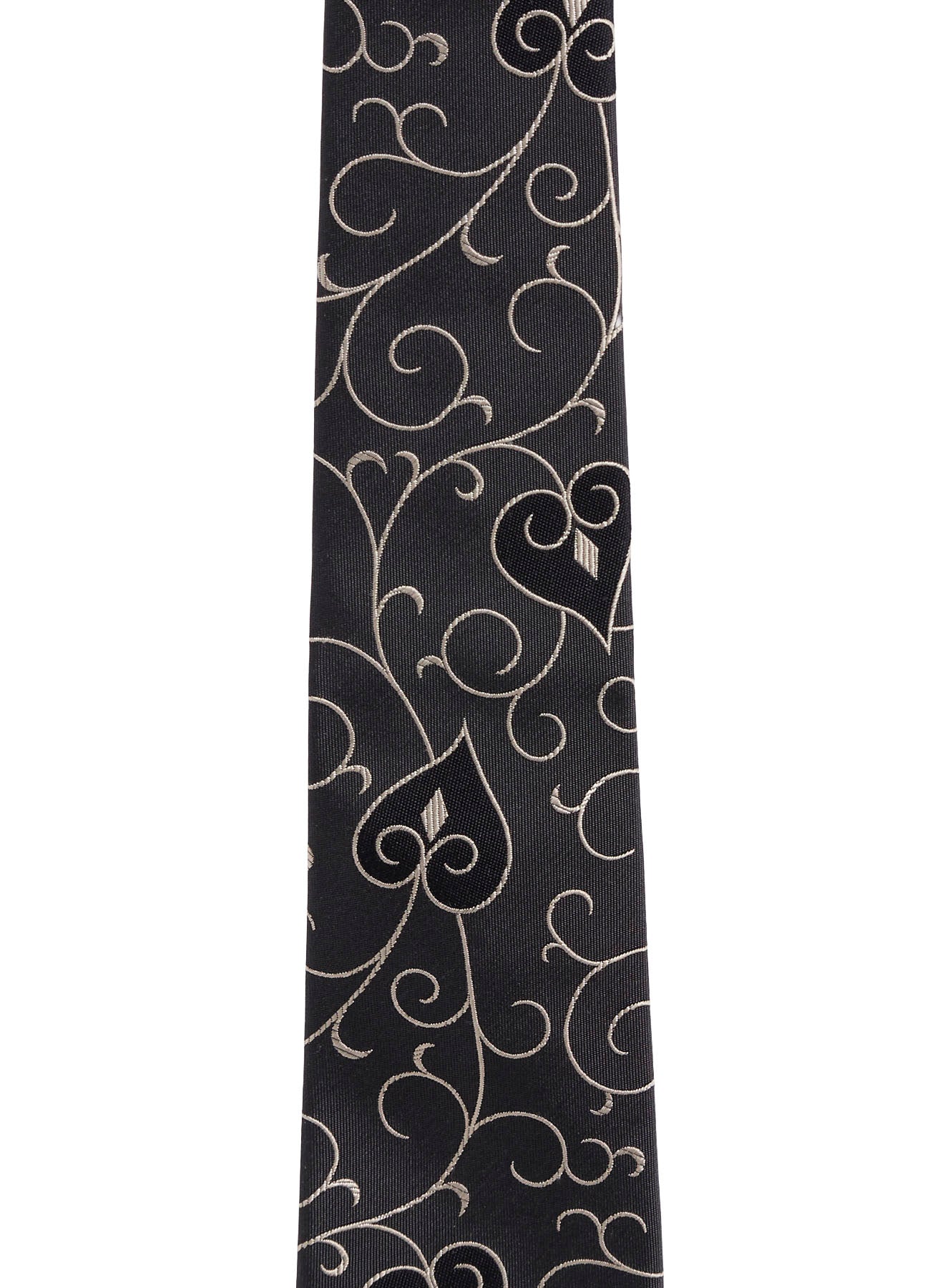 HEART SCROLL JQ DERBY TIE B