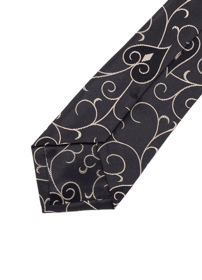 HEART SCROLL JQ DERBY TIE B