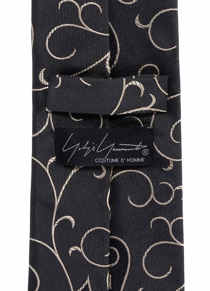 HEART SCROLL JQ DERBY TIE B