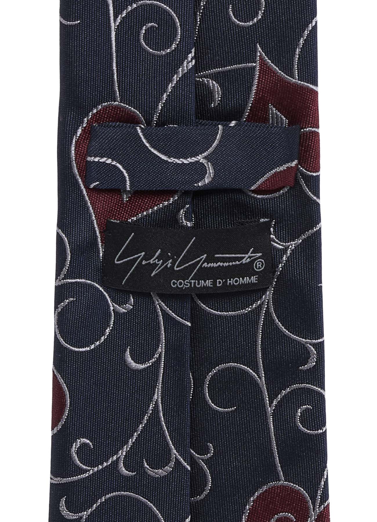 HEART SCROLL JQ DERBY TIE B
