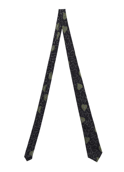 HEART SCROLL JQ DERBY TIE B