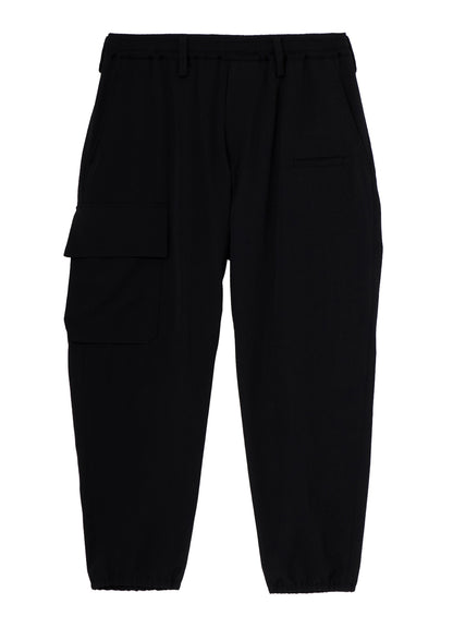 RE GABARDINE RIB FLAP POCKET PANTS