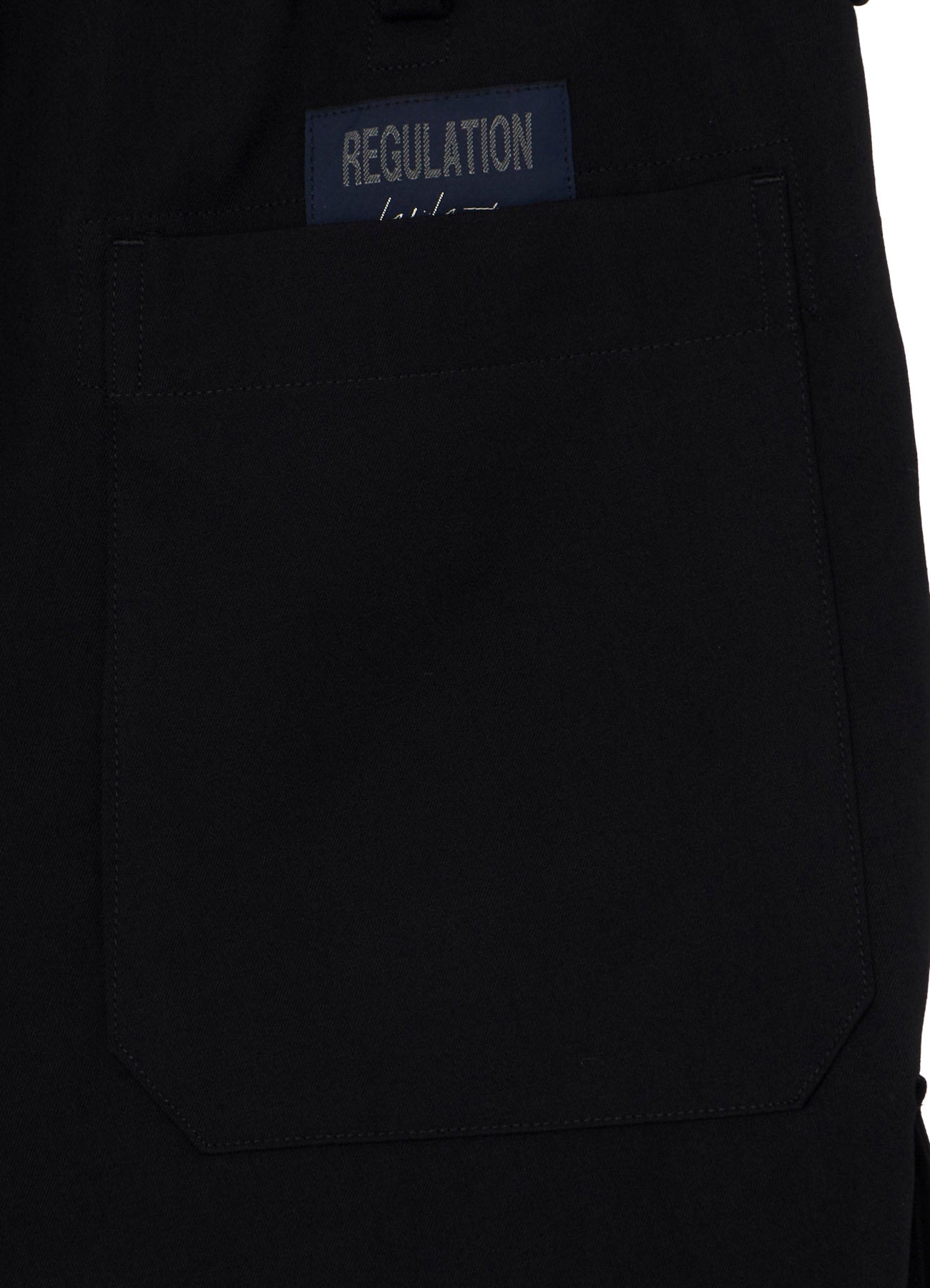 RE GABARDINE RIB FLAP POCKET PANTS – THE SHOP YOHJI YAMAMOTO