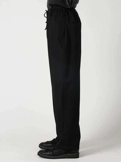 RE GABARDINE SIDE POCKET STRING PANTS