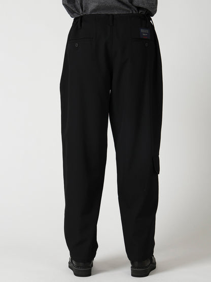 RE GABARDINE SIDE POCKET STRING PANTS