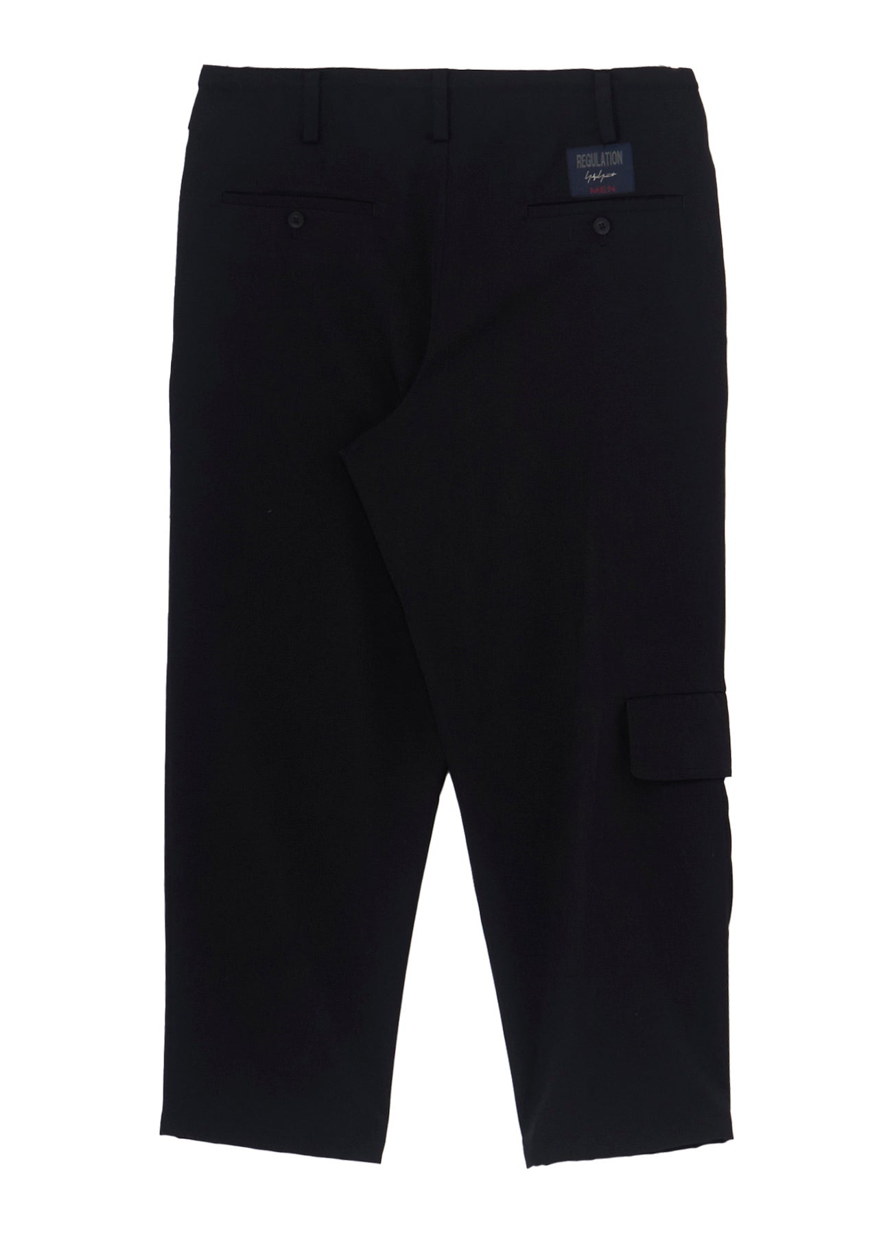 RE GABARDINE SIDE POCKET STRING PANTS