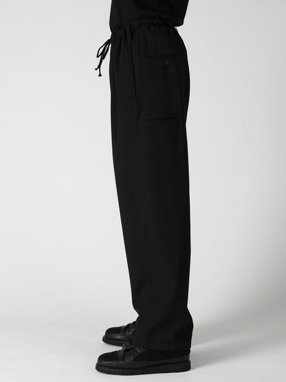 WOOL GABARDINE NEW STANDARD STRING PANTS