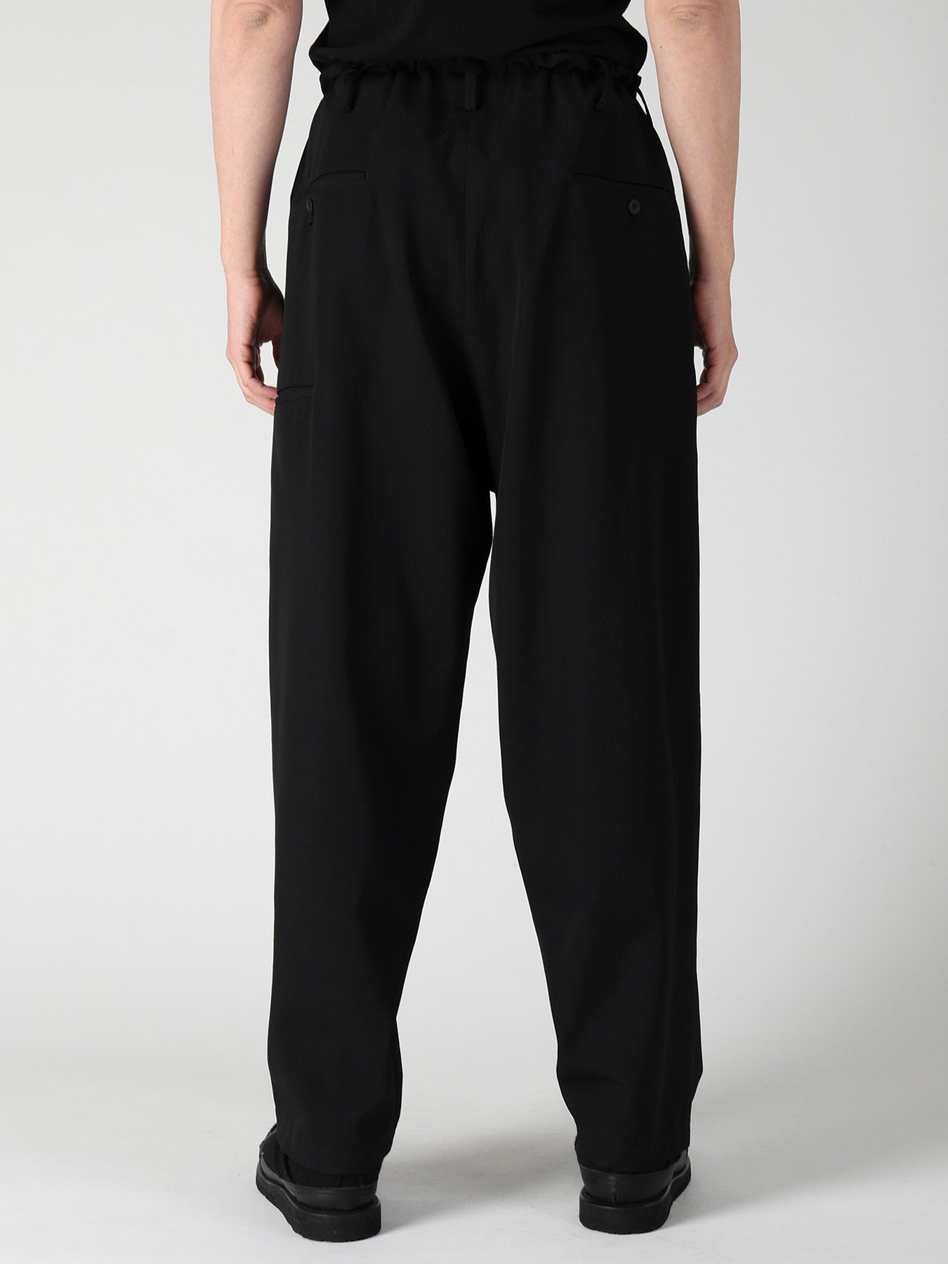 WOOL GABARDINE NEW STANDARD STRING PANTS