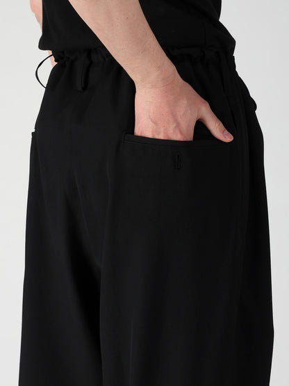 WOOL GABARDINE NEW STANDARD STRING PANTS