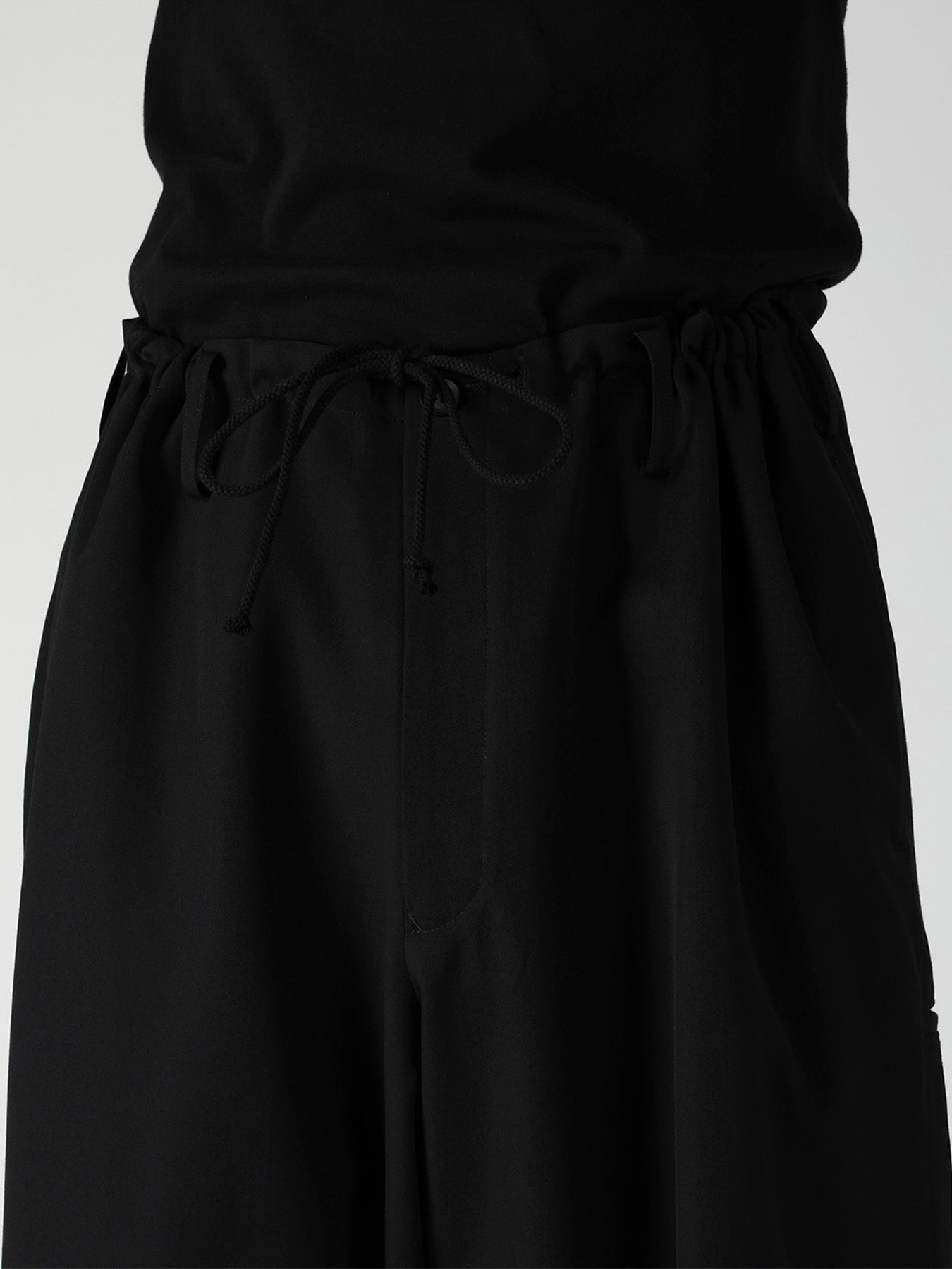 WOOL GABARDINE NEW STANDARD STRING PANTS